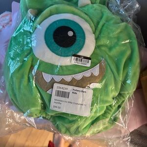 Pottery Barn Kids Green Monster Costume